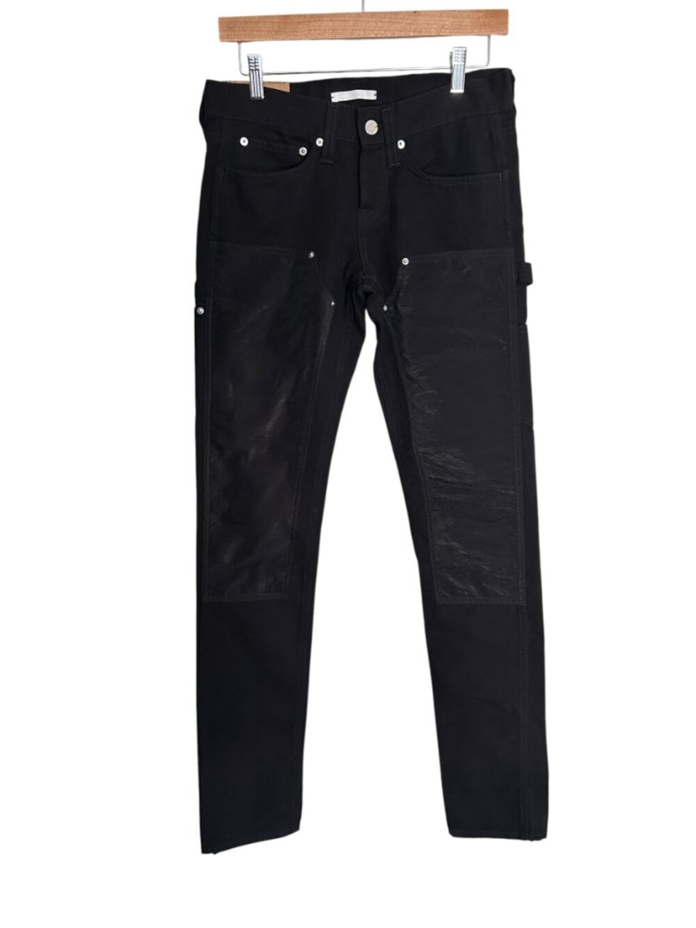 NWT Helmut Lang Black Masch Lo Utility Jeans 28